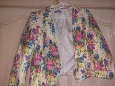 Floral Blazer