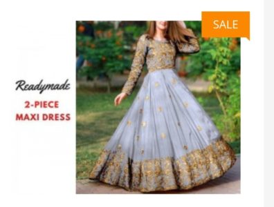 Beautiful long frock 2 piece