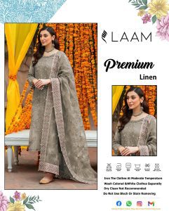 ☘️ ***Alhumdulillah***☘️ *PREMIUM LINEN COLLECTION* *❄️WINTER COLLECTION*❄️ 📌 *LINEN 3PC*