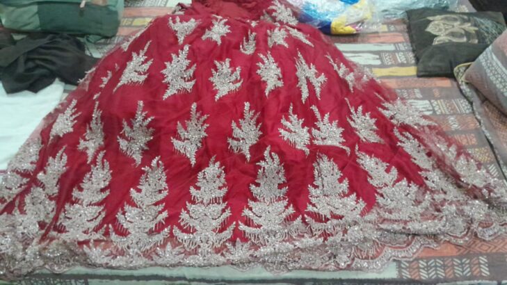 Bridal barat dress