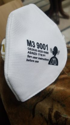 M3 9001 Mask Local Made With Korean Material
