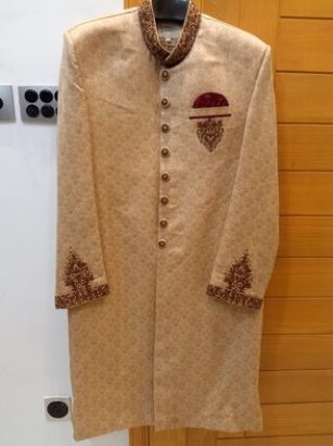 Groom’s sherwani