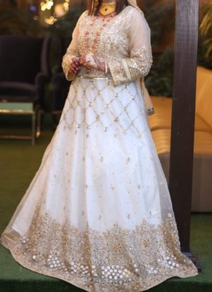 Heavy hand worked bridal dresses, Mehndi, barat, walima