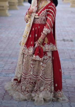 Heavy hand worked bridal dresses, Mehndi, barat, walima