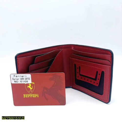 • Material: Leather • Men Leather Wallet • Comes With Original Box Pack • Luxury Lifestyle • Co