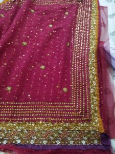 Bridal Dress Unstiched