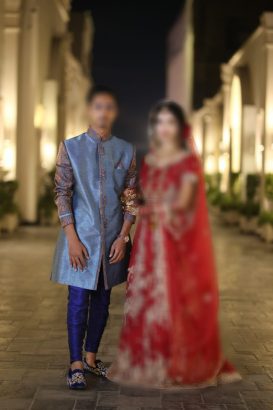 Blue indian sherwani