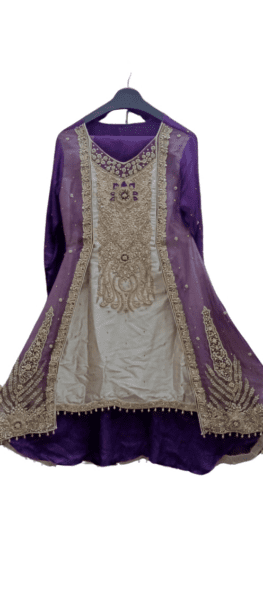 Rich Purrple Color Anarkali Suit