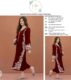 2 Pcs Womens Unstitched Dhanak Embroidered Suit