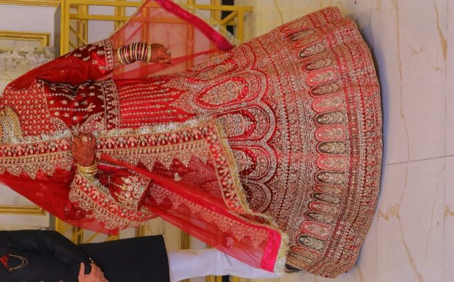 Bridal Indian style lehenga