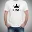 KING Style | Cool White Summer T-Shirt for Men | Fresh Look 2025