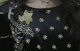 A beautiful lehenga with black choli